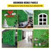 Artificial Boxwood Panels, 20 PCS 20"x20" Boxwood Hedge Wall Panels, PE Artificial Grass Backdrop Wall 1.6"