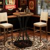 Round coffee table, bar table, cocktail table