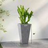 Set of 3 Plastic Flower Pots