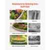 Faux Stone Landscape Edging 46.8 x 3.9 in Realistic Lawn Edging, Flexible Brick-Sized Garden Edging Border with Anchoring Spikes, Fade-Resistant Yard