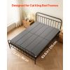 Bunkie Board, Cal King Size 72.4 x 83.8 in, Foldable Bed Board Under Mattress with Hook-and-Loop Straps, PP Core with 600D Oxford Fabric