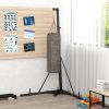 Soozier Foldable Punch Bag Stand, Height Adjustable, Heavy Bag Stand with Weighted Base, Free-Standing for Home Gym, Stand Only