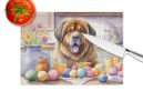 NEW Decorating Easter Tibetan Mastiff Glass Cutting Board Decorative Tempered Glass Kitchen Cutting and Serving Board Large Size Chopping Board