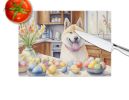 NEW Decorating Easter Akita Glass Cutting Board Decorative Tempered Glass Kitchen Cutting and Serving Board Large Size Chopping Board