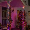 DAZZLE BRIGHT Halloween 300 LED String Lights, 100FT String Lights with 8 Lighting Modes, Halloween Decorations for Party Carnival Supplies