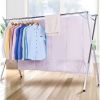 SOGA 2X  2m Portable Standing Clothes Drying Rack Foldable
