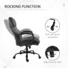 Vinsetto Big & Tall Office Chair. Executive Computer Chair with Adjustable Height, Swivel Wheels, 500lbs, Dark Gray