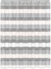 12pc Modern Line Shower Curtain Set - Gray Luxury Contemporary Shower Curtains with Unique Design & 12 Hooks