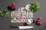 NEW Decorating Easter Chinese Crested Glass Cutting Board Decorative Tempered Glass Kitchen Cutting and Serving Board Large Size Chopping Board