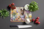 NEW Decorating Easter Belgian Tervuren Glass Cutting Board Decorative Tempered Glass Kitchen Cutting and Serving Board Large Size Chopping Board