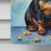 Dachshund Happy Birthday House Flag Large Porch Sleeve Pole Decorative Outside Yard Banner Artwork Wall Hanging, Polyester, House Size, Multicolor
