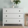 10 Pack Cabinet Knobs Black Kitchen Cabinet Knobs Round Dresser Drawer Pulls Closet Door Pulls 1-1/5 Inch