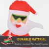 5.2ft Christmas Inflatable Santa Claus with Snowmobile, LED Lighted for Home Indoor Outdoor Garden Lawn Decoration Party Prop