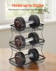 3 Tier Fruit Basket Bowl Kitchen Countertop Storage Stand Holder Banana Hanger