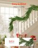 Faux Norfolk Christmas Garland 6Ft Artificial Greenery Xmas Decor for Fireplace
