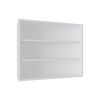 Wall Shelf 30" H, 3 Shelves, White
