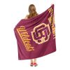 Bethune Cookman OFFICIAL NCAA "Alumni" Silk Touch Throw Blanket; 50" x 60"