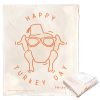 WB / Friends, Happy Turkey Day, Silk Touch Throw Blanket, 50"x60"