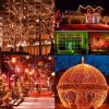 GlowLine Ã¢â‚¬â€œ 300 LED Halloween String Lights (98.5 FT, Orange)