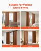 Natural Linen Curtains 52 x 84 inch 2 Panels Set Grommet Light Filtering Thick