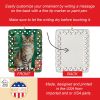 California Spangled Cat By the Christmas Tree Porcelain Ornament Christmas Tree Hanging Decorations for Home Christmas Holiday, Rectangle, Gift