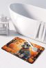 Schnauzer Fall Memory Foam Kitchen Mat Machine Washable Anti-Fatigue Mat Cushion Comfort Bath Mat or Kitchen Rug