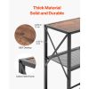 Slimline Console Sofa Stand, 41.7 inches Couch Back Table, Triple Layered Long Foyer Table and Slender Corridor Table