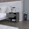 Nightstand Altheimer, Bedroom, Light Gray