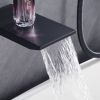 Matte Black 10 inches  Rain Shower Faucet Sets Complete With Shower System