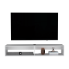 Floating Tv Stand Moore, Living Room, White