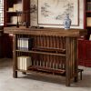 Home bar, modern bar table, storage capacity, can be used as dining table, coffee table
