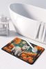 Westie Fall Memory Foam Kitchen Mat Machine Washable Anti-Fatigue Mat Cushion Comfort Bath Mat or Kitchen Rug