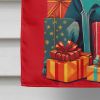 Weimaraner Holiday Christmas House Flag Large Porch Sleeve Pole Decorative Outside Yard Banner Artwork Wall Hanging, Polyester, House Size, Multicolor