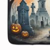 Belgian Malinois Spooky Halloween Memory Foam Kitchen Mat Machine Washable Anti-Fatigue Mat Cushion Comfort Bath Mat or Kitchen Rug