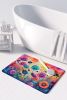 Anemones in Color Memory Foam Kitchen Mat Machine Washable Anti-Fatigue Mat Cushion Comfort Bath Mat or Kitchen Rug