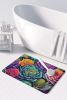 Ornamental Kale in Color Memory Foam Kitchen Mat Machine Washable Anti-Fatigue Mat Cushion Comfort Bath Mat or Kitchen Rug