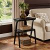 Old SKU:D01027HJNMW   coffee table, bedside table, sofa side table, with storage rack