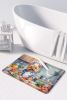 Norwich Terrier The Chef Memory Foam Kitchen Mat Machine Washable Anti-Fatigue Mat Cushion Comfort Bath Mat or Kitchen Rug