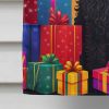 Puli Holiday Christmas House Flag Large Porch Sleeve Pole Decorative Outside Yard Banner Artwork Wall Hanging, Polyester, House Size, Multicolor