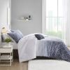 Ombre Printed Clipped Jacquard Comforter Set