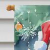 Lakeland Terrier Christmas House Flag Large Porch Sleeve Pole Decorative Outside Yard Banner Artwork Wall Hanging, Polyester, House Size, Multicolor