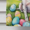 Pointer Easter Egg Hunt House Flag Large Porch Sleeve Pole Decorative Outside Yard Banner Artwork Wall Hanging, Polyester, House Size, Multicolor