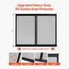RV Screen Door Protector, 24.5 x 20 inch Door Grille, Easy to Install and Disassemble, Reinforced Breathable Protective Mesh