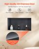 Shower Niche 13 x 25 x 4 inch Frameless Recessed Shelf Stainless Steel