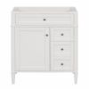 30'' Bathroom Vanity without Top Sink, Modern Bathroom Storage Cabinet with 2 Drawers and a Tip-out Drawer (NOT INCLUDE BASIN; REPLACE WF316721AAK)