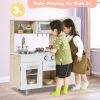 TY327903
Vintage Play Kitchen Pretend Kids Cooking Playset Toys with Water Dispense
