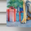 Mastiff Christmas Reindeer House Flag Large Porch Sleeve Pole Decorative Outside Yard Banner Artwork Wall Hanging, Polyester, House Size, Multicolor