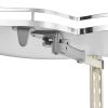 Swing Left Blind Corner Cabinet, Pull Out Organizer for 36 inch Width Blind Cabinet, 2 Tier Height Adjustable Swing Tray