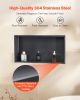 Shower Niche 13x25x4 inch Recessed Wall Shelf Stainless Steel Bathroom