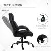 Vinsetto Executive Office Chair Big and Tall 400lbs Wide Seat High Back PU Leather Black